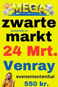 Zwarte markt Venray 24 maart