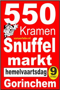 Mega Snuffelmarkt Gorinchem Hemelvaartsdag 9 Mei