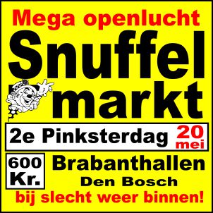 Grootste Openlucht markt aller tijden Den Bosch 2e Pinksterdag
