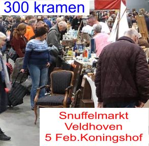 Snuffelmarkt Veldhoven zondag 5 Februari 2023