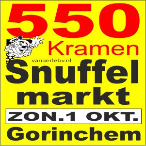 Mega Snuffelmarkt Gorinchem - zondag 1 oktober 2023