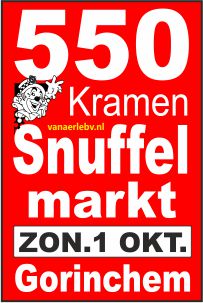 Mega Snuffelmarkt Gorinchem - zondag 1 oktober 2023