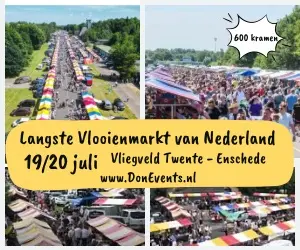 De langste vlooienmarkt van Nederland 19 & 20 juli 2025