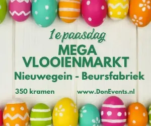 MEGA VLOOIENMARKT NIEUWEGEIN zondag 20 april 2025
