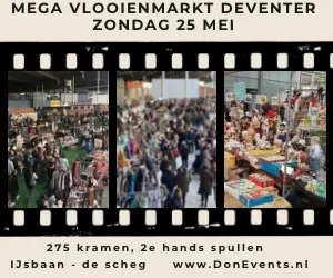 MEGA VLOOIENMARKT DEVENTER ZONDAG 25 MEI 2025