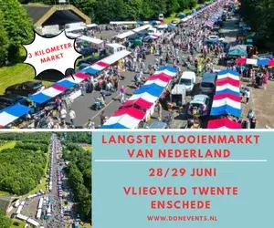 DE LANGSTE VLOOIENMARKT VAN NEDERLAND 28 EN 29 JUNI 2025 