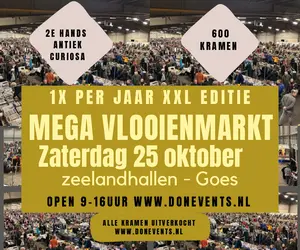 XXL EDITIE VLOOIENMARKT zeelandhallen – zaterdag 25 OKTOBER 2025