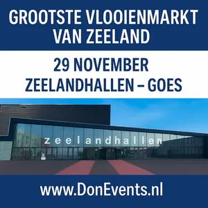 MEGA VLOOIENMARKT zeelandhallen – zaterdag 29 november 2025