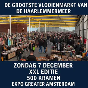 MEGA VLOOIENMARKT EXPO Greater Amsterdam zondag 7 december 2025