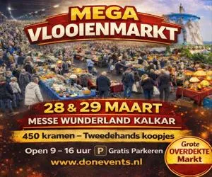 MEGA TRÖDELMARKT WUNDERLAND KALKAR (DUITSLAND) 28 en 29 maart 2026