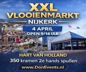XXL VLOOIENMARKT Nijkerk zaterdag zat. 4 april 2026