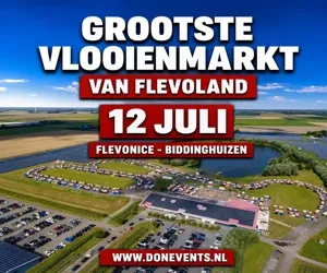 MEGA VLOOIENMARKT biddinghuizen zondag 12 juli 2026