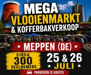 mega Vlooienmarkt & Kofferbakverkoop meppen (duitsland) 25 & 26 juli 2026