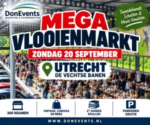 MEGA VLOOIENMARKT UTRECHT zondag 20 september 2026